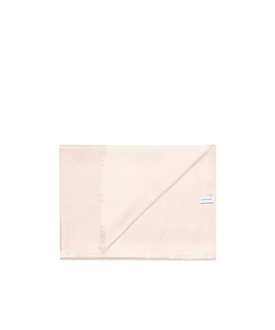 Ferragamo Scarf With Monogram In Pink