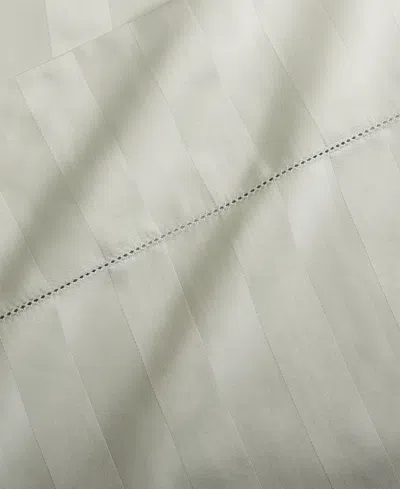 Charter Club Last Act!  1.5" Stripe 550 Thread Count 100% Cotton Pillowcase Pair, King, Exclusively A In Green