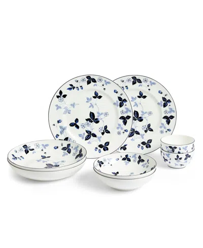 Wedgwood Wild Strawberry 8-pc. Dinnerware Set, Service For 2 In Blue