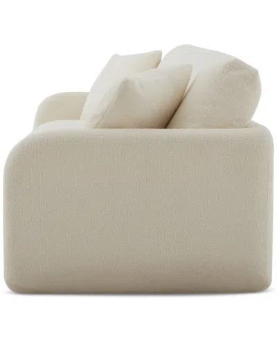 Macy's Daryll 3-pc. Fabric Sofa, Exclusively At  In Neutral