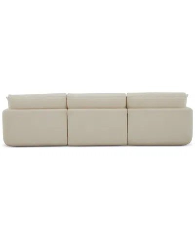 Macy's Daryll 3-pc. Fabric Sofa, Exclusively At  In Neutral