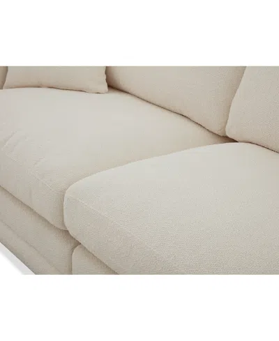 Macy's Daryll 3-pc. Fabric Sofa, Exclusively At  In Neutral