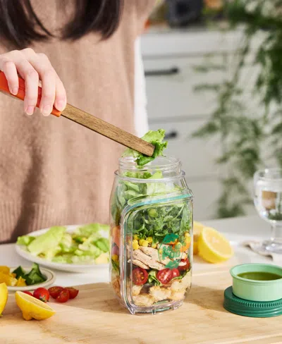 Prepara 3-piece Salad Pod, Dressing Shaker, Herbs N' Greens Cool Tool Bundle