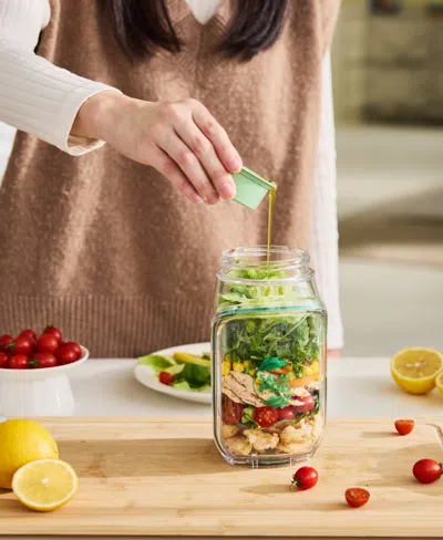 Prepara 3-piece Salad Pod, Dressing Shaker, Herbs N' Greens Cool Tool Bundle