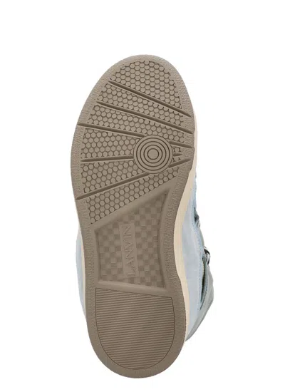 Lanvin Curb Sneakers In Blue