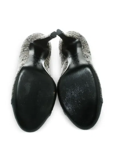 Pre-owned Louis Vuitton 100mm Suede Heeled Pumps