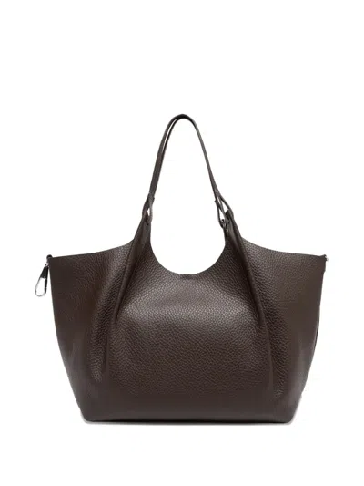 Gianni Chiarini Dua Maxi-grain Leather Shoulder Bag
