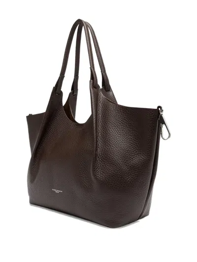 Gianni Chiarini Dua Maxi-grain Leather Shoulder Bag