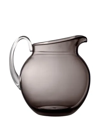 Mario Luca Giusti Acrylic Palla Transparente Pitcher In Black