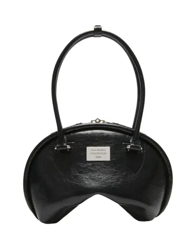 Acne Studios Black Bowlina Shoulder Bag