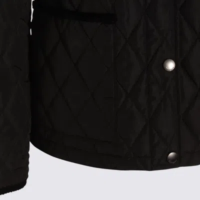 Burberry Black Dorset Down Jacket In Black