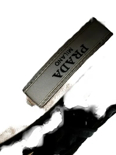 Pre-owned Prada 高跟皮靴（13厘米，典藏款）