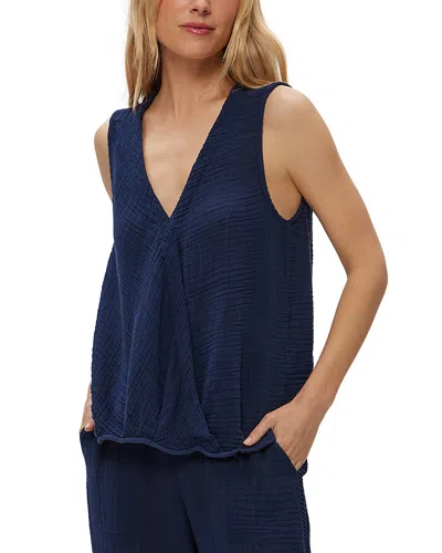 Michael Stars Kate Surplice Sleeveless Top