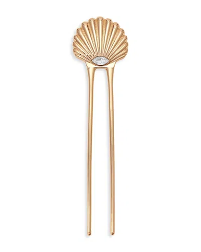 Ettika Santorini Cubic Zirconia Shell Hair Pin