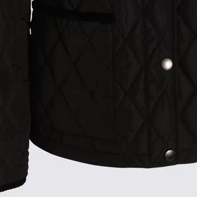 Burberry Black Dorset Down Jacket In Black