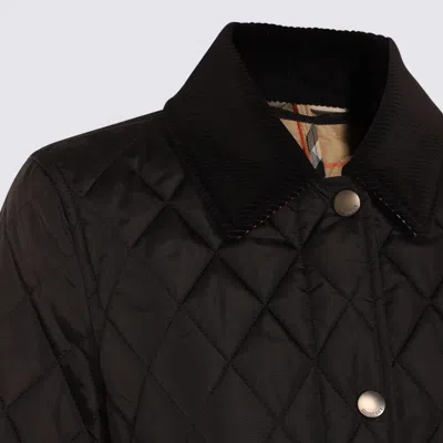 Burberry Black Dorset Down Jacket In Black