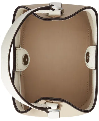 Ralph Lauren Two-tone Leather Small Reese Bucket Bag