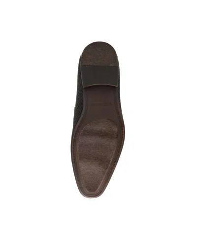Steve Madden Jules Herringbone Penny Loafer In Black