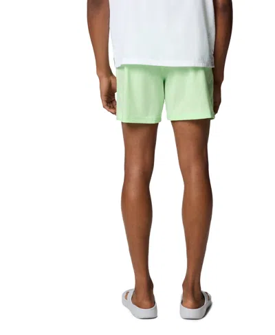 Columbia Men's Performance Rambler Logo Swim Trunks In Green