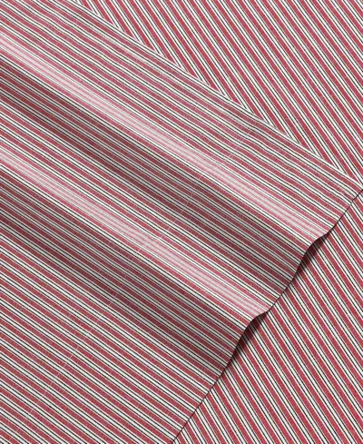 Tommy Hilfiger Printed 200-thread Count Cotton Percale 4-pc. Sheet Set, King In Pink