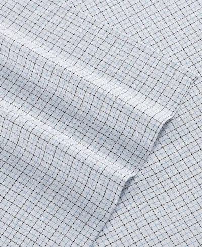 Tommy Hilfiger Printed 200-thread Count Cotton Percale 3-pc. Sheet Set, Twin In Blue