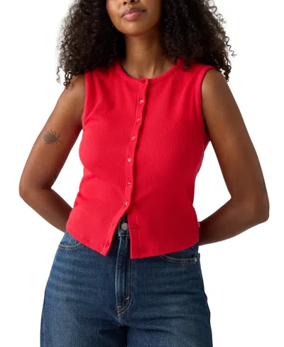 Levi's Women's Rory Sleeveless Button-up Top