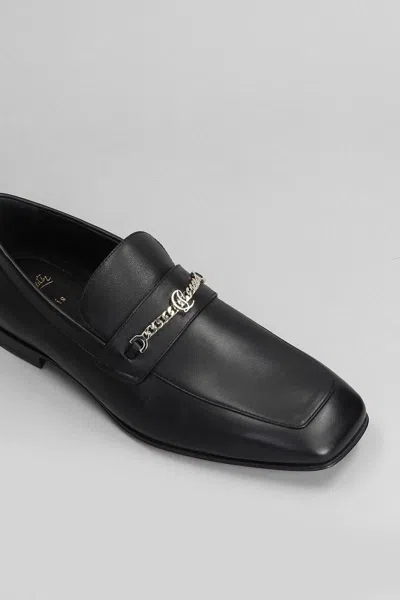 Christian Louboutin Mj Moc Calf Leather Loafers In Black