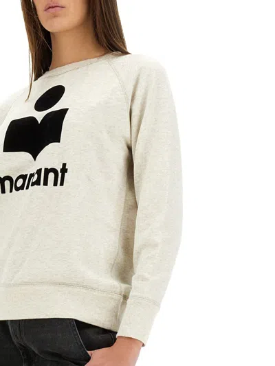 Isabel Marant Étoile Printed Logo Millyny Cotton Sweatshirt Clothing