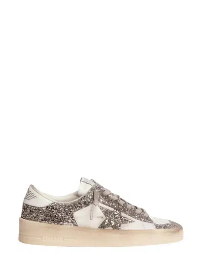Golden Goose Deluxe Brand Stardan Glitter Lace-up Sneakers In Multi