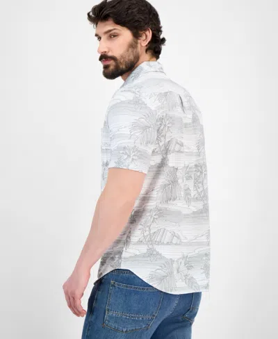 Tommy Bahama Men's San Lucio Corsica Coast Shirt In Gray