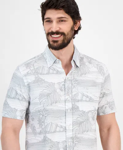 Tommy Bahama Men's San Lucio Corsica Coast Shirt In Gray