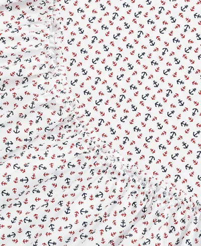 Tommy Hilfiger Printed 200-thread Count Cotton Percale 4-pc. Sheet Set, King In Pink