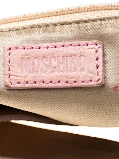 Pre-owned Moschino Suede Shoulder Bag