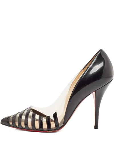 Pre-owned Christian Louboutin 100mm Leather Heeled Pumps