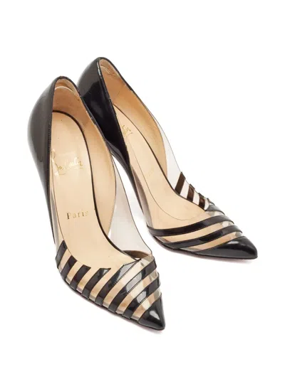 Pre-owned Christian Louboutin 100mm Leather Heeled Pumps