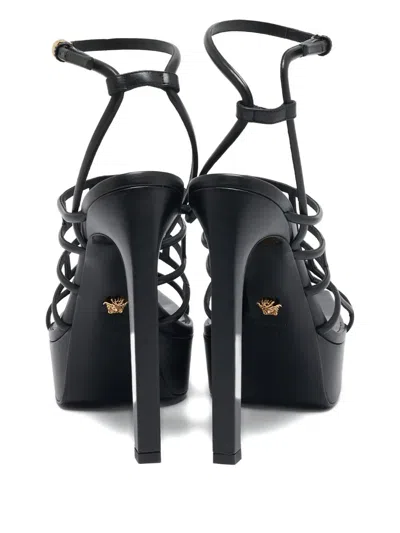 Pre-owned Versace 160mm Leather Heeled Sandals