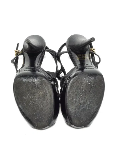 Pre-owned Fendi 125mm Leather Heeled Sandals