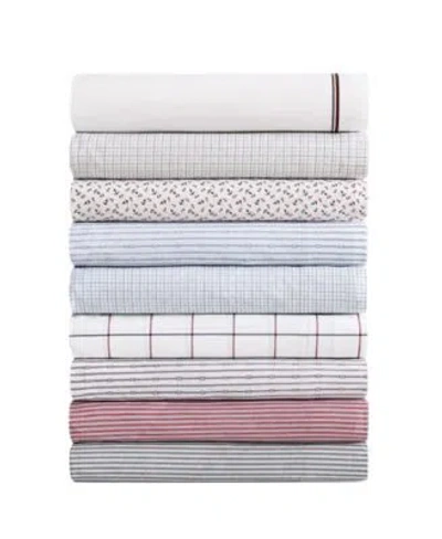 Tommy Hilfiger Printed 200 Thread Count Cotton Percale Sheet Set In Multi