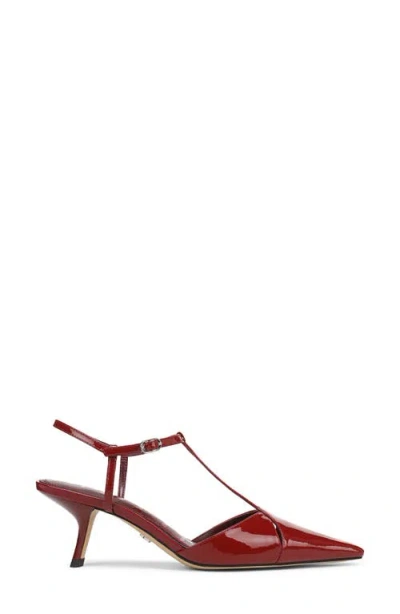 Sam Edelman Briella Pointed Toe Pump In Red