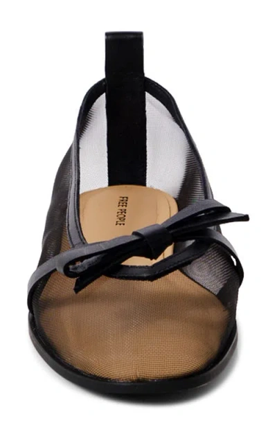 Free People Mania Mesh Bow Flat