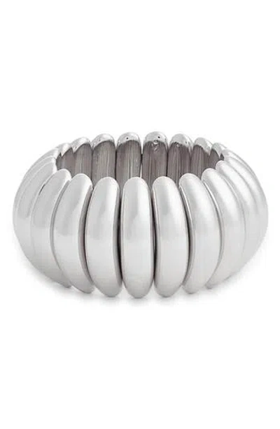 Open Edit Curved Stretch Bracelet