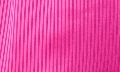 Vince Camuto Satin Pinstripe Chiffon Top In Pink