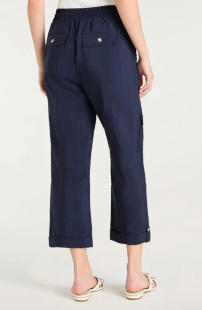 Cinq À Sept Marlease Crop Pants In Blue