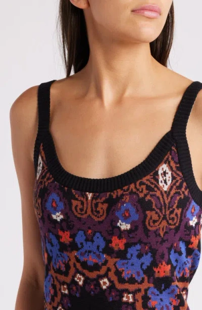 Cleobella Payton Pattern Cotton Midi Sweater Dress