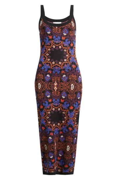 Cleobella Payton Pattern Cotton Midi Sweater Dress