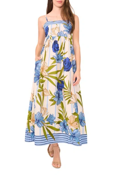 Cece Print Sleeveless Maxi Dress In Multi