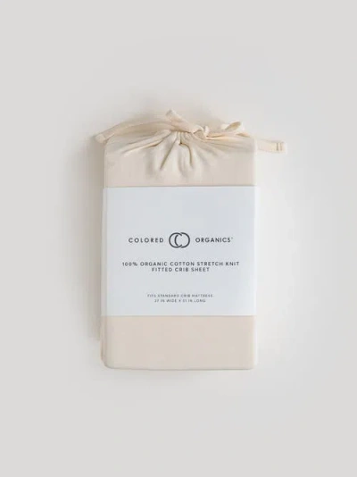 Colored Organics Organic Fitted Crib Sheet