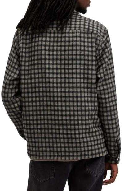 Allsaints Alkame Relaxed Fit Check Button-up Shirt