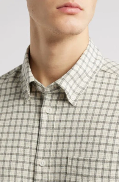 Les Deux Kent Check Flannel Button-down Shirt