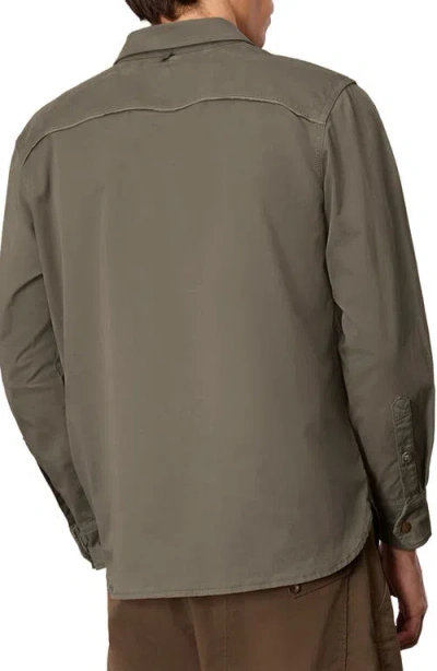 Rag & Bone Stretch Cotton Cpo Button-up Shirt